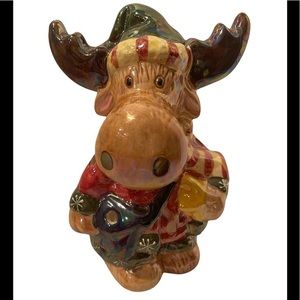 Moose Ceramic Tea LightHolder